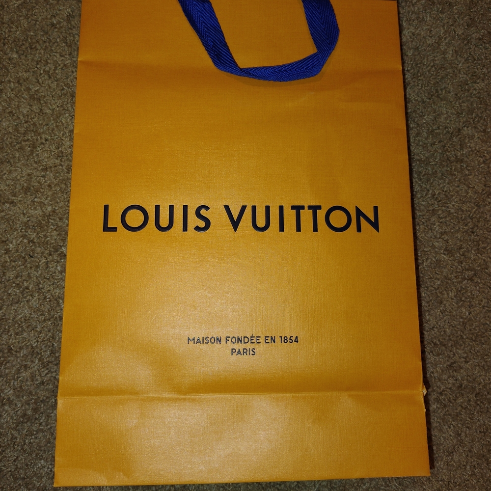Louis Vuitton Orange Shopping Bag Medium